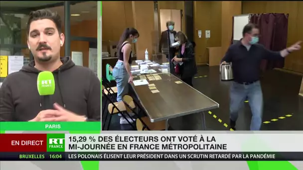 Municipales : des bureaux de vote peu fréquentés dans le 14e arrondissement de Paris