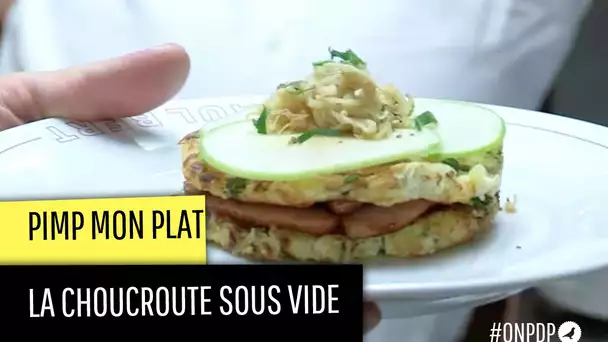 Comment transformer une choucroute sous-vide en plat de chef ?