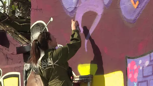Jam graffiti : un festival de filles à La Rochelle