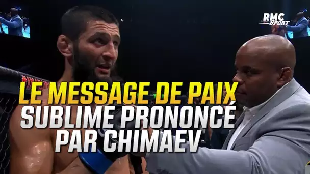 UFC 294 : "Musulmans, chrétiens, juifs... Soyez ensemble", le message de paix de Chimaev