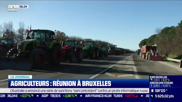 Colère des agriculteurs: une réunion très attendue à Bruxelles