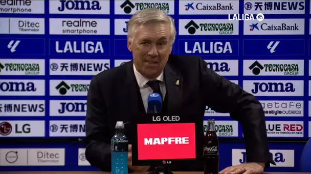 Rueda de prensa Getafe CF vs Real Madrid