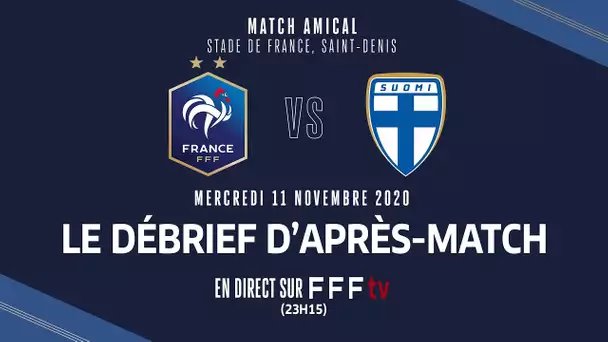 Le débrief d'après-match
