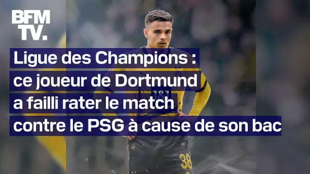 Ce joueur de Dortmund a failli ne pas jouer contre le PSG ce soir à cause de son bac de maths