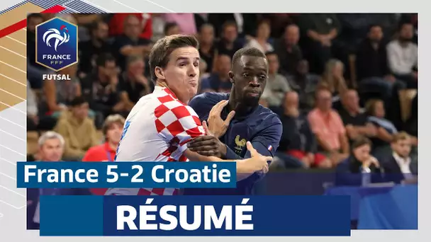 Futsal : France-Croatie (5-2), le résumé