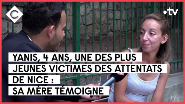 La mère de la plus jeune victime des attentats de Nice - Mohamed Bouhafsi - C à vous - 02/09/2022