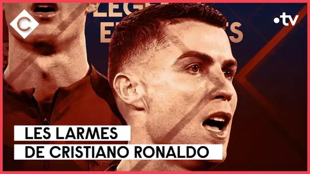 La grosse émotion de Cristiano Ronaldo - La Story de Mohamed Bouhafsi - C à Vous - 25/11/2022