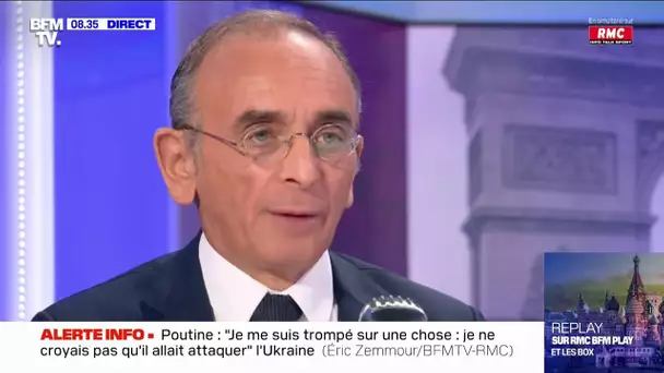 L'intégrale de l'interview d'Eric Zemmour dans Questions de confiance face à Apolline de Malherbe