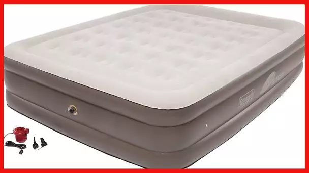 Coleman SupportRest Plus PillowStop Double-High Airbed