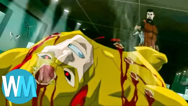 TOP 10 des MORTS satisfaisantes dans les œuvres animées de DC !