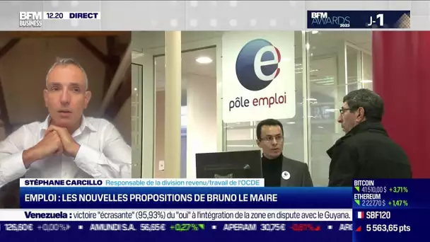 Stéphane Carcillo (OCDE) : Les nouvelles propositions de Bruno Le Maire sur l'emploi