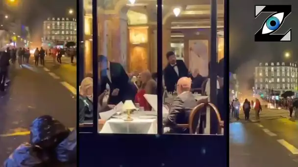[Zap Net] Eric Ciotti au restaurant au milieu des flammes de Paris…  (27/03/23)