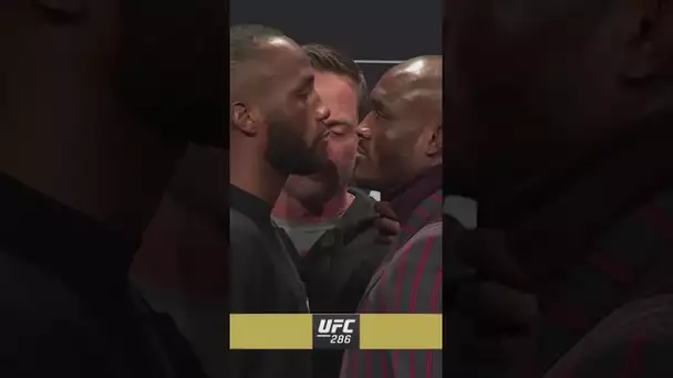 UFC 286 : Le face à face entre Usman et Edwards avant la trilogie