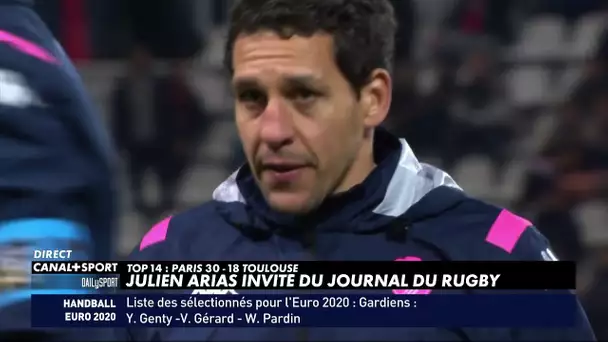 Julien Arias invité du Journal du Rugby