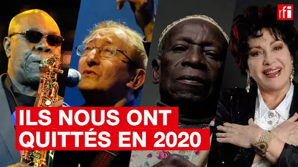 Ils nous ont quittés en 2020