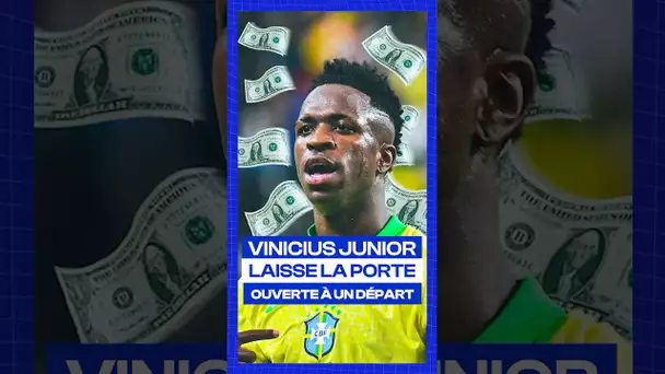 Vinicius Jr laisse la porte ouverte à un départ du Real Madrid ! #shorts