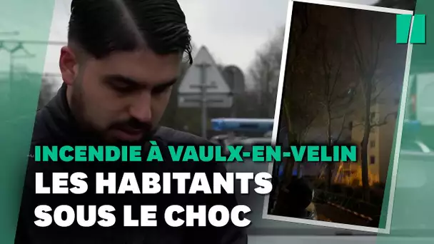 Incendie à Vaulx-en-Velin : les habitants témoignent avec émotion