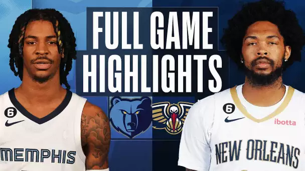 GRIZZLIES at PELICANS | NBA FULL GAME HIGHLIGHTS | November 15, 2022