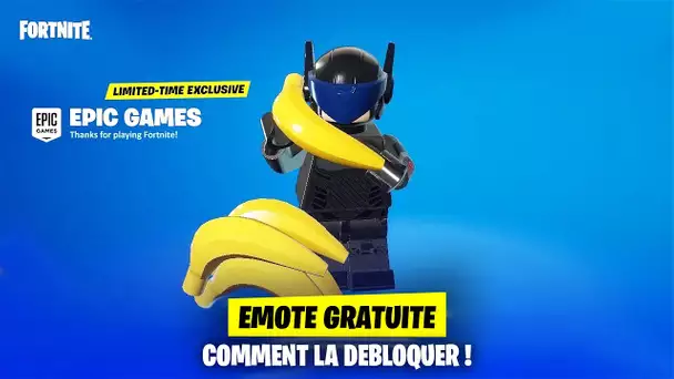 EMOTE GRATUITE POUR TOUT LE MONDE ! DEPECHEZ-VOUS TEMPS LIMITE ! (FORTNITE CHAPITRE 5 SAISON 1)