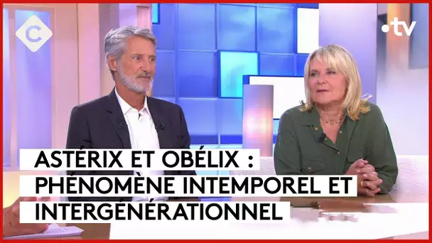 La naissance d’Astérix & Obélix - Antoine De Caunes et Sylvie Uderzo - C à Vous - 14/09/2023