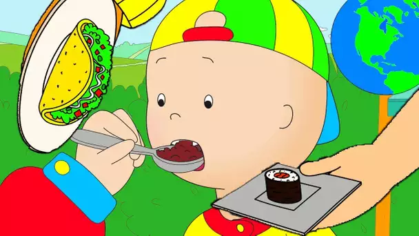 Caillou en Français | Caillou et la Cuisine Internationale | dessin animé | dessin animé pour bébé