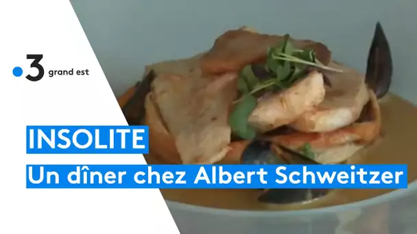 Dîners insolites à la table d'Albert Schweizter