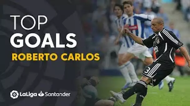 TOP 20 GOALS Roberto Carlos en LaLiga Santander