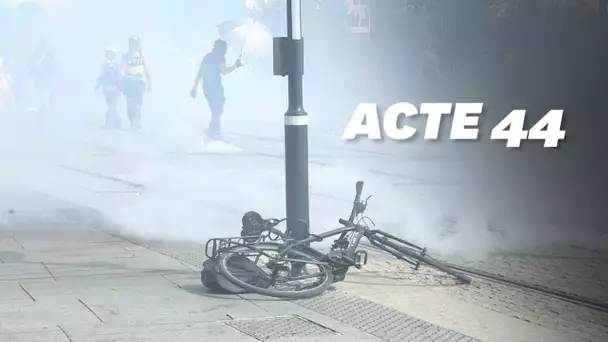 Lors de l'acte 44 des gilets jaunes, quelques heurts à Nantes