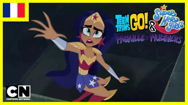 Teen Titans Go & DC Super Heros Girls ! en français 🇫🇷 | Pagailles dans le multiverse [Extrait 1]