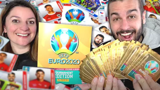 ON A RECU LES NOUVEAUX STICKERS PANINI EURO 2020 ! ON VEUT L'EQUIPE DE FRANCE !