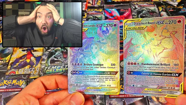 100% IMPOSSIBLE DRACAUFEU FANTOME ! MEGA Ouverture de 100 BOOSTERS POKEMON ECLIPSE COSMIQUE #2