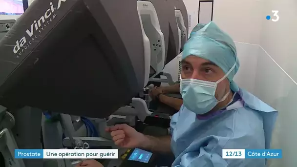 À Nice, un robot assiste le chirurgien pour opérer un cancer de la prostate