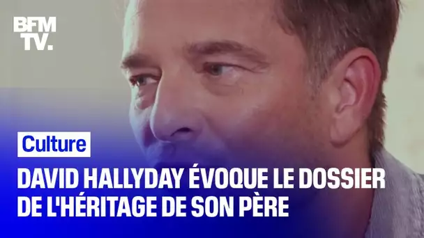 "Le passé doit rester dans le passé": David Hallyday évoque le dossier de l’héritage de son père