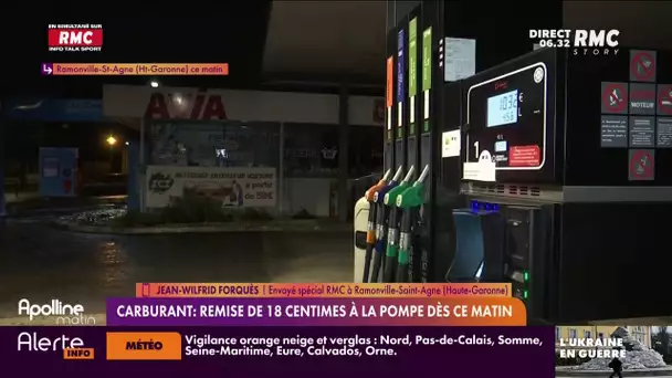 Prix du carburant : la remise de 18 centimes par litre promise par le gouvernement entre en vigueur