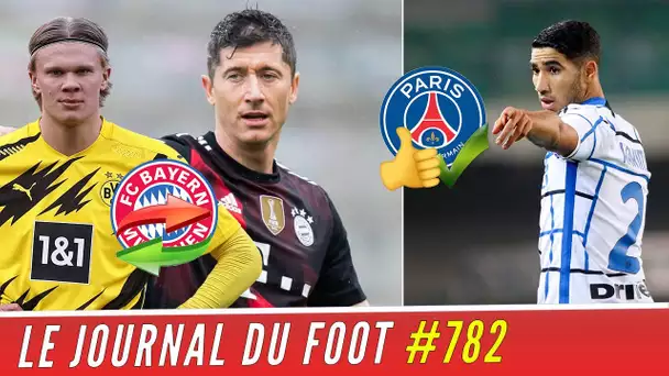 MERCATO : accord entre Achraf HAKIMI et le PSG ! Erling HAALAND pour remplacer LEWANDOWSKI ?