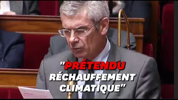 Ce député LR n'est toujours pas sûr qu'il y ait un réchauffement climatique