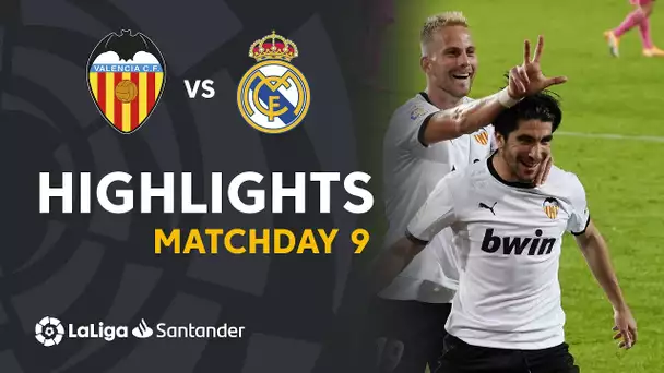 Highlights Valencia CF vs Real Madrid (4-1)