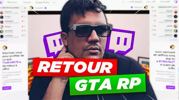 JE SUIS DE RETOUR SUR GTA RP !!