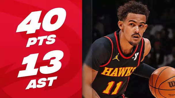Trae Young Drops DOUBLE-DOUBLE On New Years Eve! 👏 | December 31, 2023