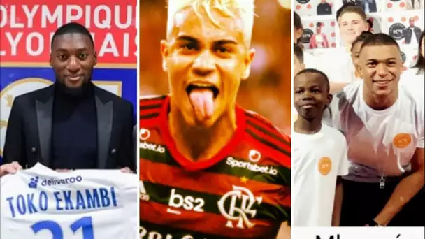 Mbappe s'implique pour les enfants, Reinier signe au Real, toko ekambi à  l'ol,