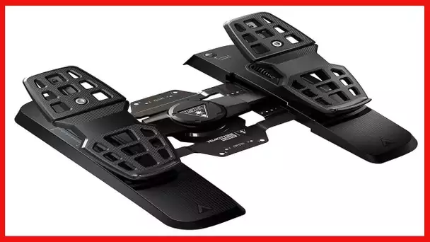 Turtle Beach VelocityOne Universal Rudder Pedals for Windows 10 & 11 PCs, Xbox Series X, Xbox Series