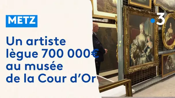 L'artiste lègue 700 000 euros au musée de la Cour d'Or à Metz