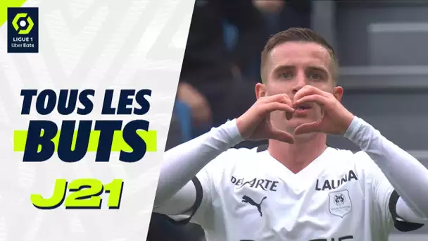 Tous les buts de la 21ème journée - Ligue 1 Uber Eats / 2023/2024
