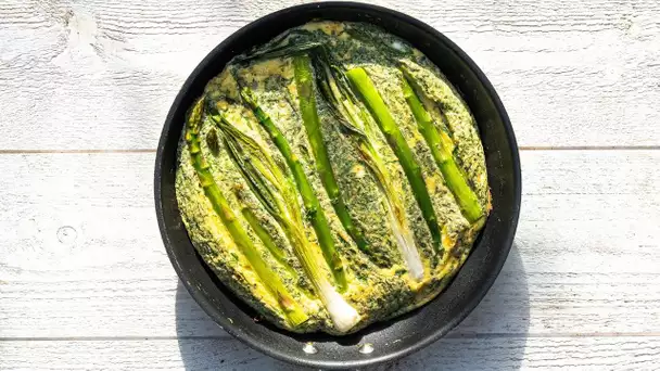 RECETTE #39 - Frittata d’asperges - Fabrice Mignot