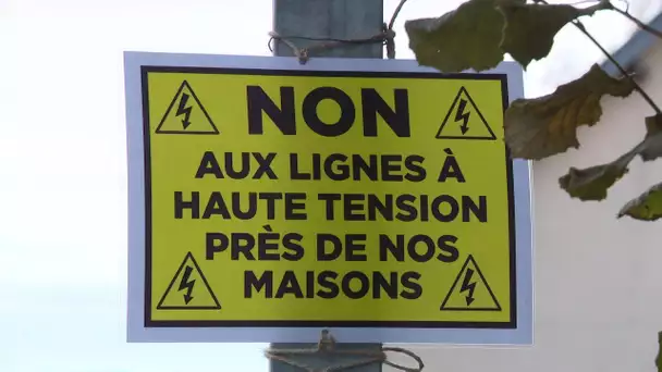 PrèPrès d'Evreux, les riverains redoutent la ligne haute tension enfouie le long de leurs maisons