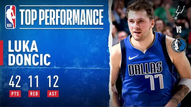 Luka Drops a CAREER-HIGH 42-PT Triple-Double!