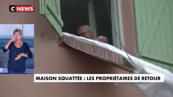 Maison squattée : les propriétaires de retour