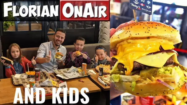 Ces ENFANTS valideront-ils les BURGERS, PIZZAS, ... de ce RESTO ? - Florian OnAir & Kids (1)