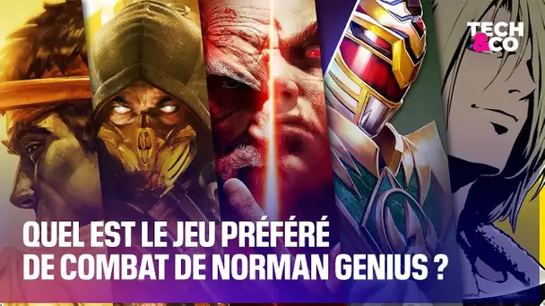 Quel est le jeu préféré de combat de Norman Genius ?