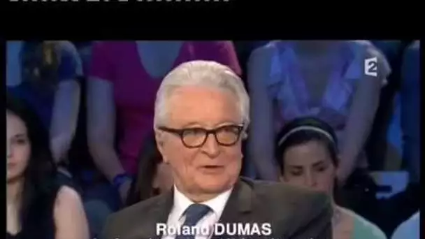 Roland Dumas - On n’est pas couché 23 avril 2011 #ONPC